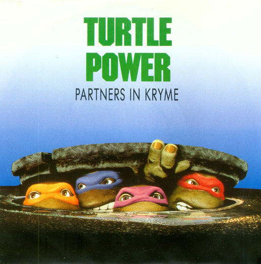 Partners In Kryme : Turtle Power (7", Single)