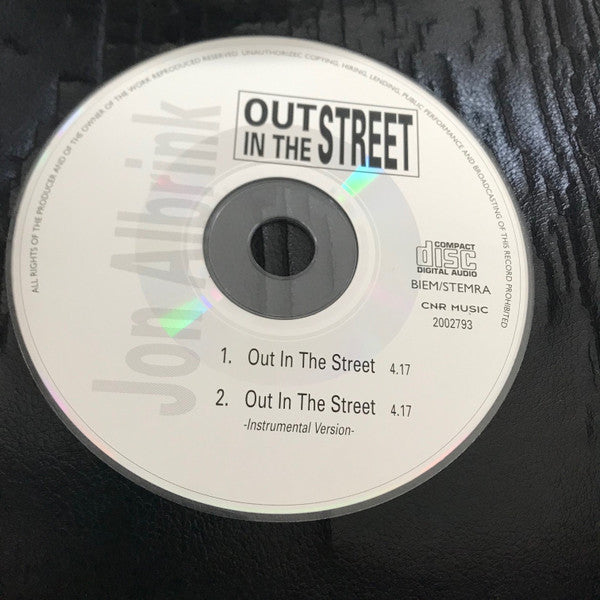 Jon Albrink : Out In The Streets (CD, Single)