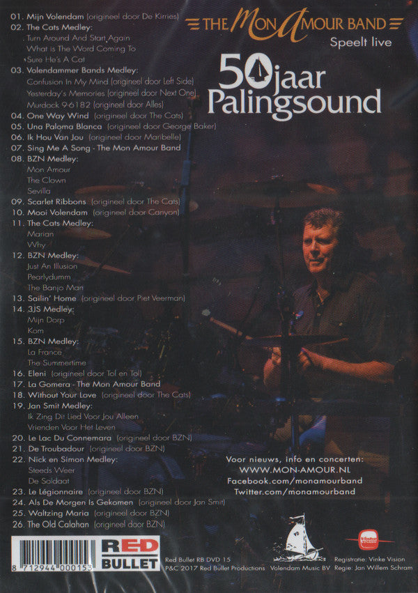 The Mon Amour Band* : 50 Jaar Palingsound (DVD)