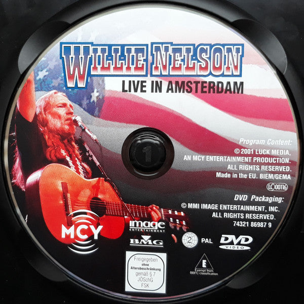 Willie Nelson : Live In Amsterdam (DVD-V, PAL)