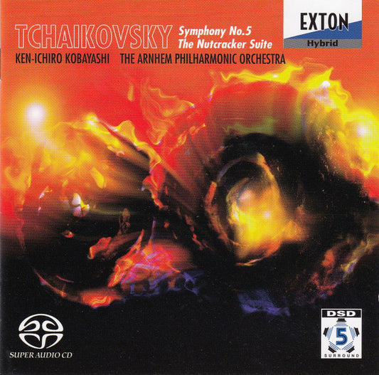 Pyotr Ilyich Tchaikovsky, Ken-Ichiro Kobayashi, The Arnhem Philharmonic Orchestra : Symphony No. 5 / The Nutcracker Suite (SACD, Hybrid, Multichannel, Album)