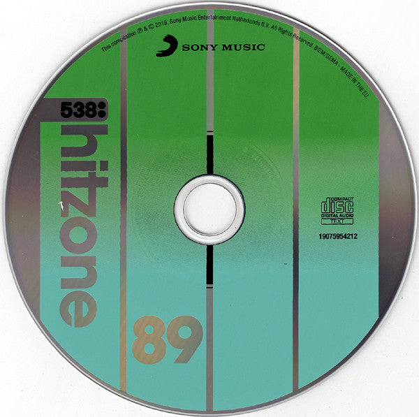 Various : 538 - Hitzone 89 (CD, Comp)