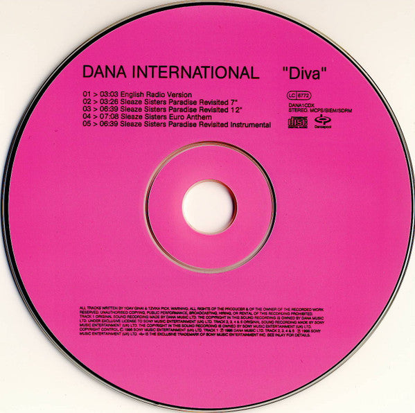 Dana International : Diva (CD, Single)