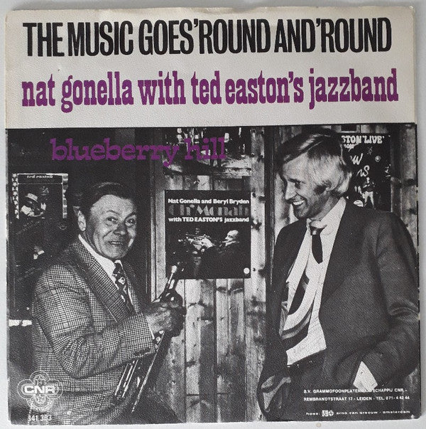 Nat Gonella With Ted Easton's Jazzband : The Music Goes 'round And 'round (7", Single)