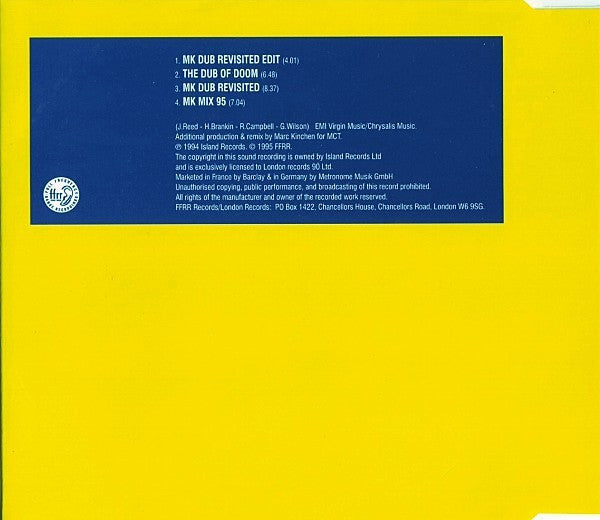 Nightcrawlers : Push The Feeling On (New MK Mixes For '95) (CD, Maxi)