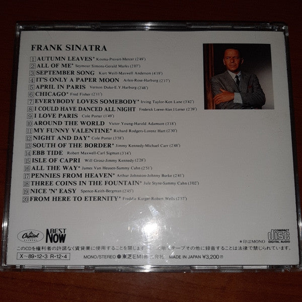 Frank Sinatra : Frank Sinatra (CD, Comp, Mono)