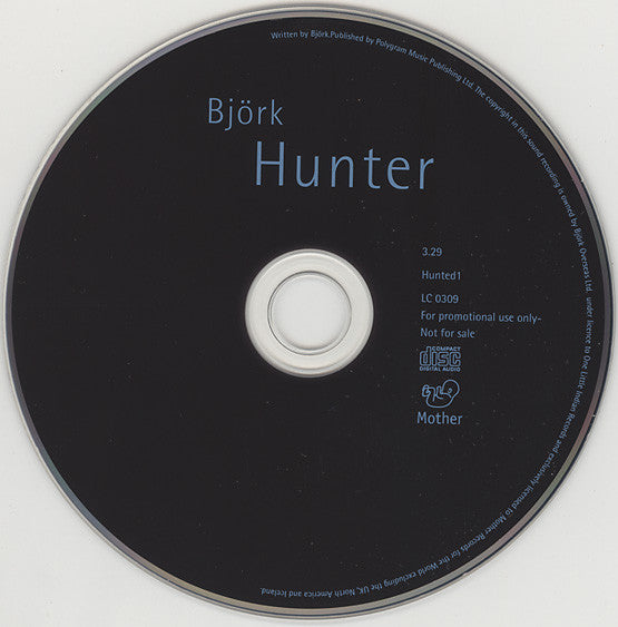 Björk : Hunter (CD, Single, Promo)