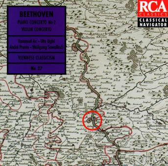 Ludwig van Beethoven - Emanuel Ax - Uto Ughi - André Previn - Wolfgang Sawallisch : Piano Concertos No 2 / Violin Concerto (CD, Comp)