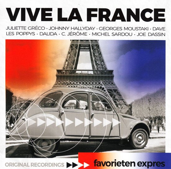 Various : Favorieten Expres: Vive La France  (CD, Comp)