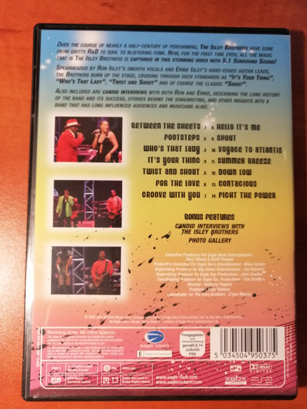 The Isley Brothers : Summer Breeze - Greatest Hits Live (DVD-V, PAL, Dol)