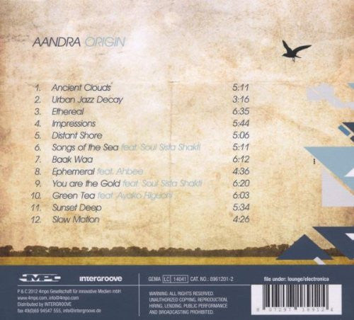 Aandra : Origin (CD, Album, Dig)