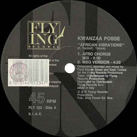 Kwanzaa Posse : African Vibrations (2x12")