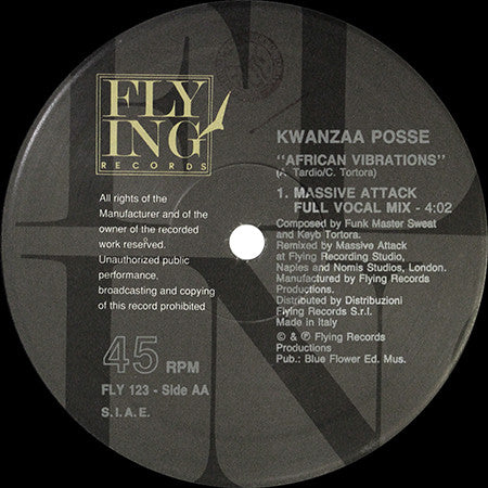 Kwanzaa Posse : African Vibrations (2x12")