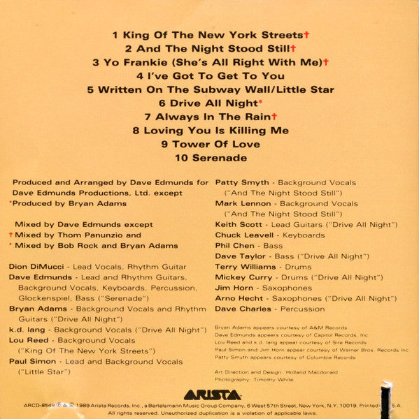 Dion (3) : Yo Frankie (CD, Album)