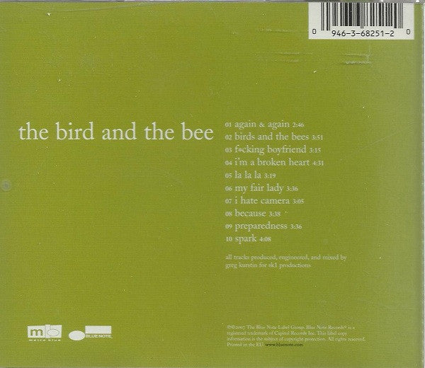 The Bird And The Bee : The Bird And The Bee (CD, Album)