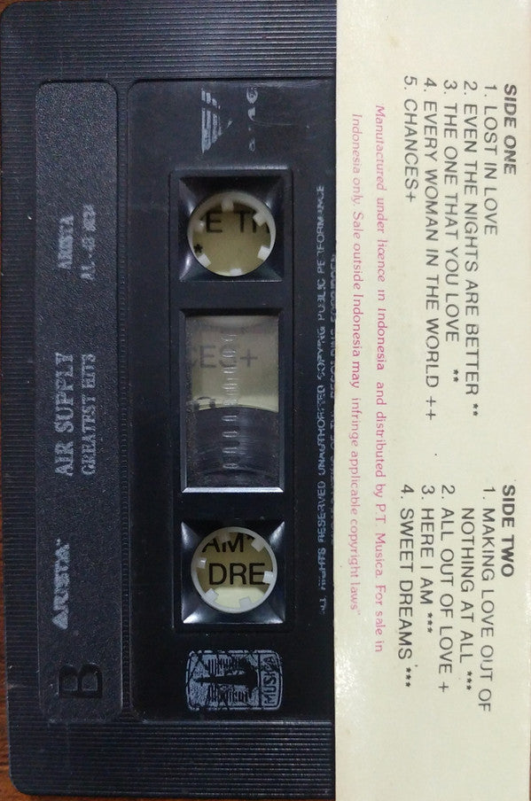 Air Supply : Greatest Hits (Cass, Comp)