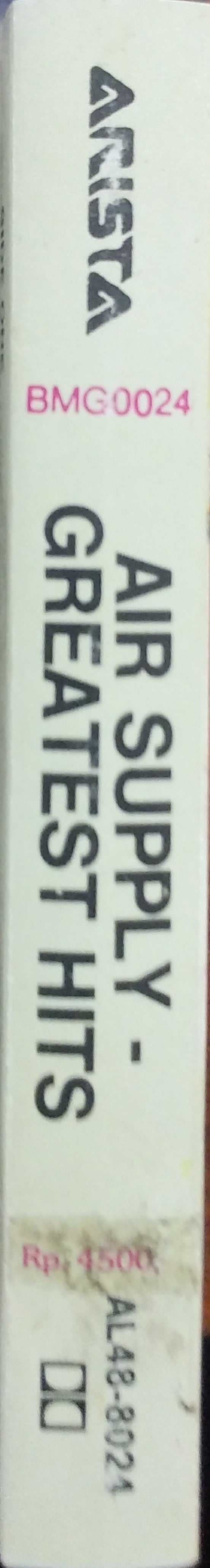 Air Supply : Greatest Hits (Cass, Comp)