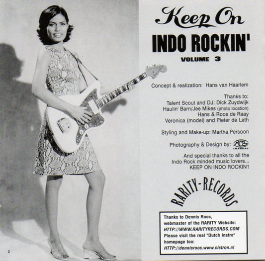 Various : Keep On Indo Rockin' - Volume 3 (CD, Comp, Smplr)