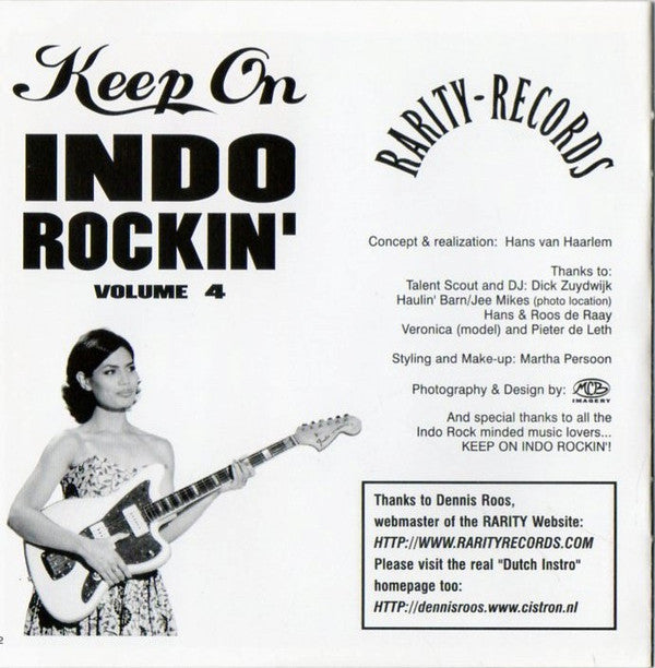 Various : Keep On Indo Rockin' - Volume 4 (CD, Comp, Smplr)