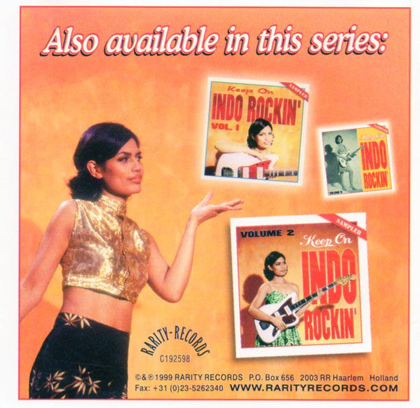 Various : Keep On Indo Rockin' - Volume 4 (CD, Comp, Smplr)