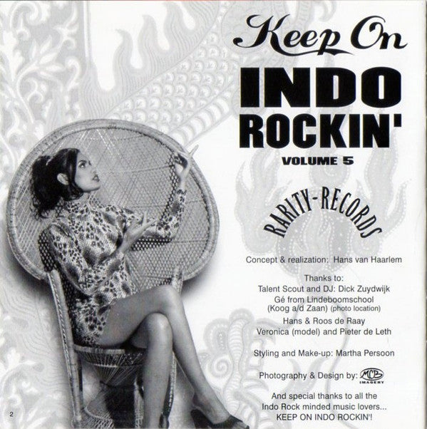 Various : Keep On Indo Rockin' - Volume 5 (CD, Comp, Smplr)