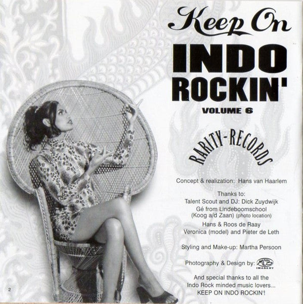 Various : Keep On Indo Rockin' - Volume 6 (CD, Comp, Smplr)