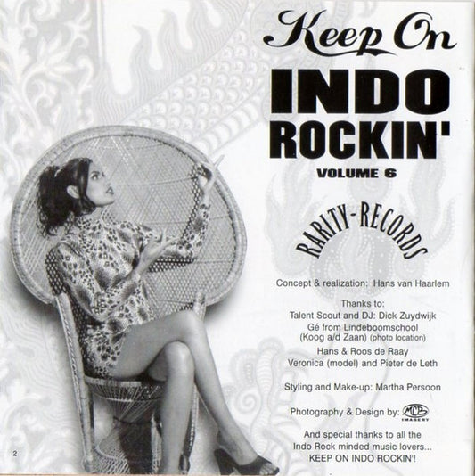 Various : Keep On Indo Rockin' - Volume 6 (CD, Comp, Smplr)