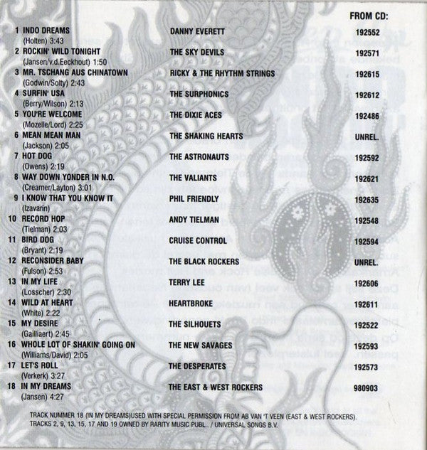 Various : Keep On Indo Rockin' - Volume 6 (CD, Comp, Smplr)