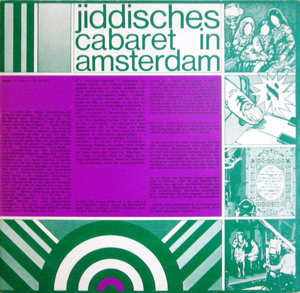 LiLaLo, Jossy Et Jacques Halland : Jiddisches Cabaret In Amsterdam Live 2 (LP, Mono, Gat)