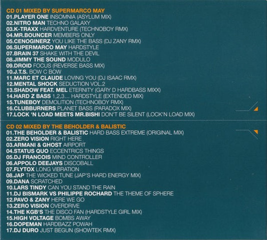 Supermarco May / The Beholder & Balistic : Hard Bass Extreme: The 3rd Edition (2xCD, Mixed)
