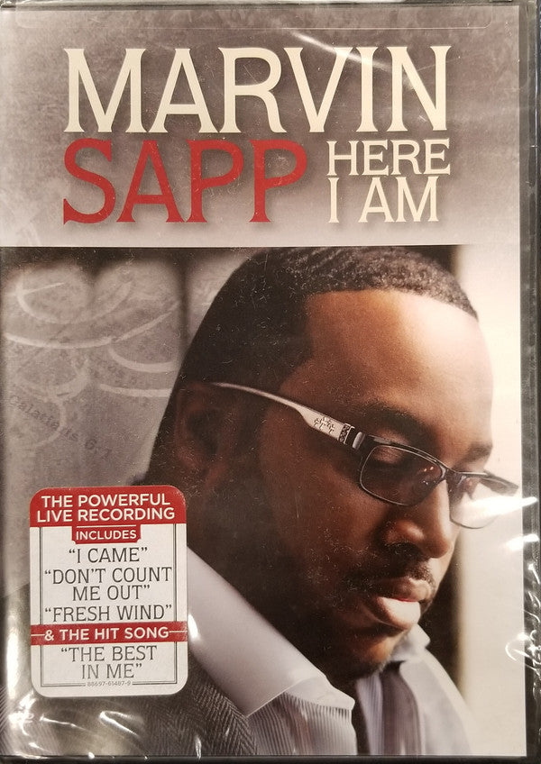 Marvin Sapp : Here I Am (DVD-V, NTSC)