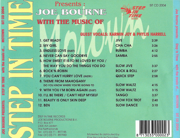 Joe Bourne : With The Music Of... Motown (CD, Album)