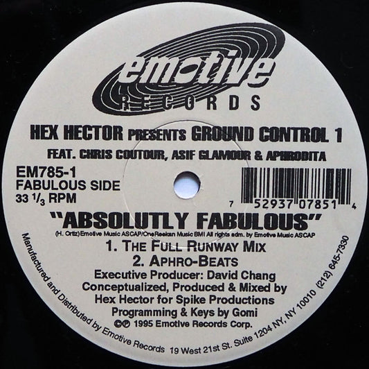 Hex Hector : Ground Control 1 (12")