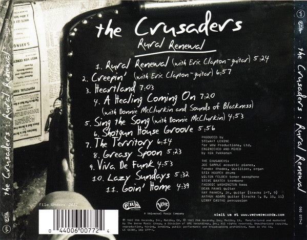 The Crusaders : Rural Renewal (CD, Album)