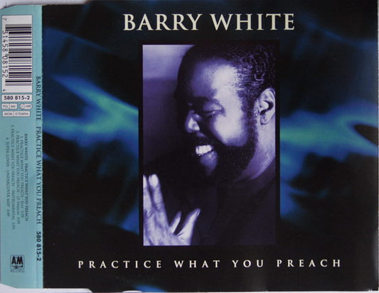 Barry White : Practice What You Preach (CD, Maxi)