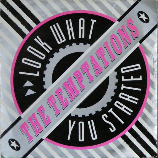 The Temptations : Look What You Started (7", Single)