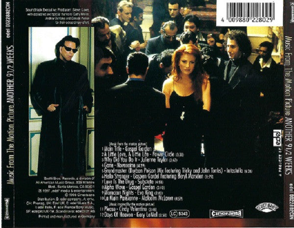 Various : Another 9 1/2 Weeks - Music From The Motion Picture (CD, Comp)