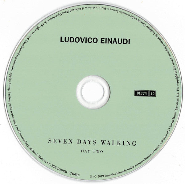 Ludovico Einaudi : Seven Days Walking Day Two (CD, Album)