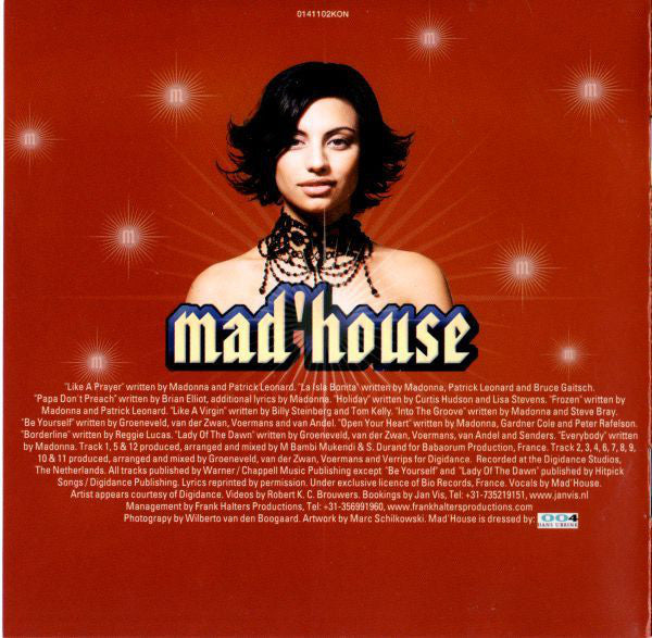 Mad'house : Absolutely Mad (CD, Album, Copy Prot., Enh)