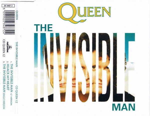 Queen : The Invisible Man (CD, Single)