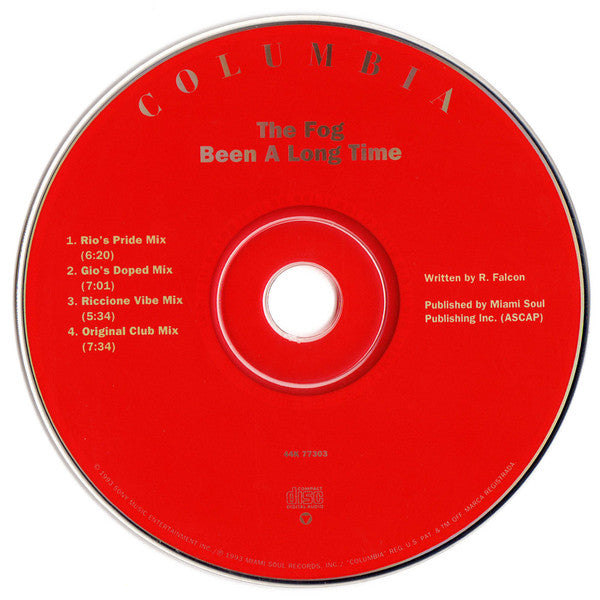 The Fog : Been A Long Time (CD, Maxi)