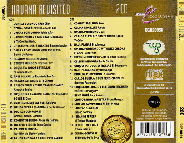 Various : Havana Revisited 2CD (2xCD, Comp)