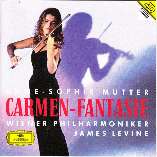 Anne-Sophie Mutter, Wiener Philharmoniker, James Levine (2) : Carmen-Fantasie (CD, Album, PMD)
