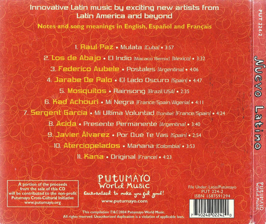 Various : Nuevo Latino (CD, Comp, Dig)