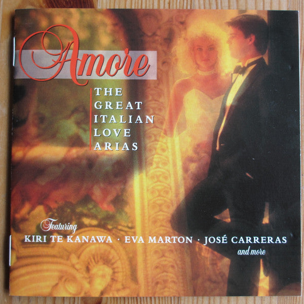 Various : Amore (The Great Italian Love Arias) (CD, Album, Comp, Mono, RE)