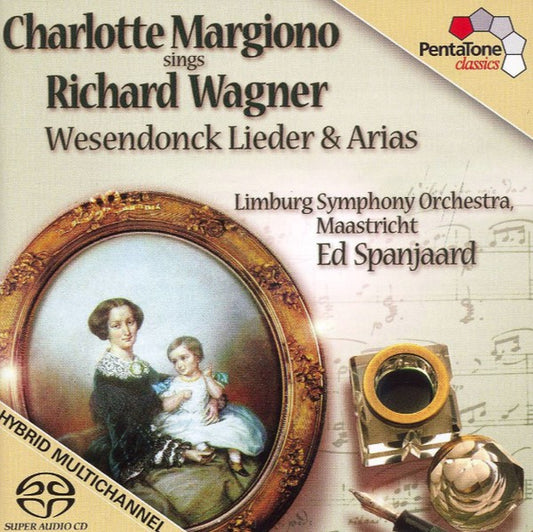 Richard Wagner, Charlotte Margiono, Ed Spanjaard, Limburgs Symfonie Orkest : Charlotte Margiono Sings Richard Wagner (SACD, Hybrid, Multichannel)