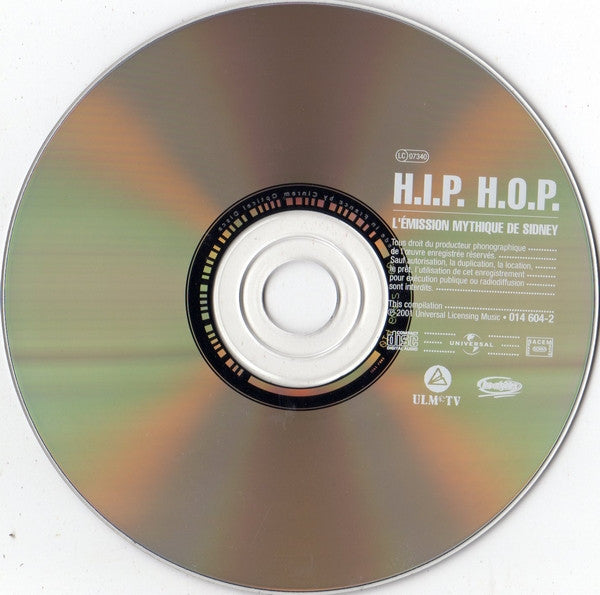 Various : H.I.P. H.O.P. L'Émission Mythique De Sidney (CD, Comp)
