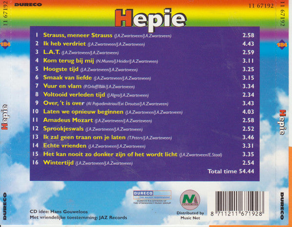 Hepie Hiemstra : Hepie (CD, Comp)