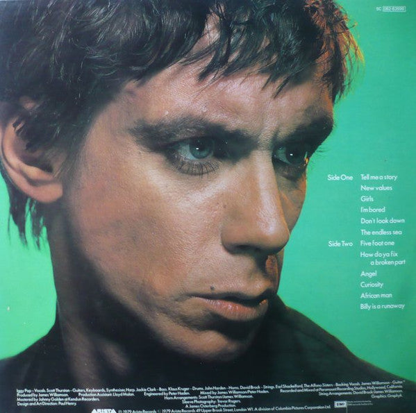 Iggy Pop : New Values (LP, Album)