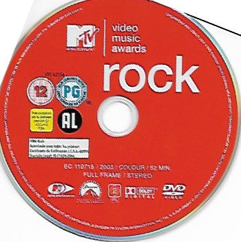 Various : MTV Video Music Awards: Rock (DVD-V, PAL, Dol)